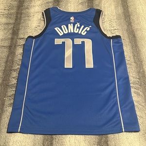 Dallas Mavericks #77 Luka Doncic NBA Swingman Away Nike Jersey
